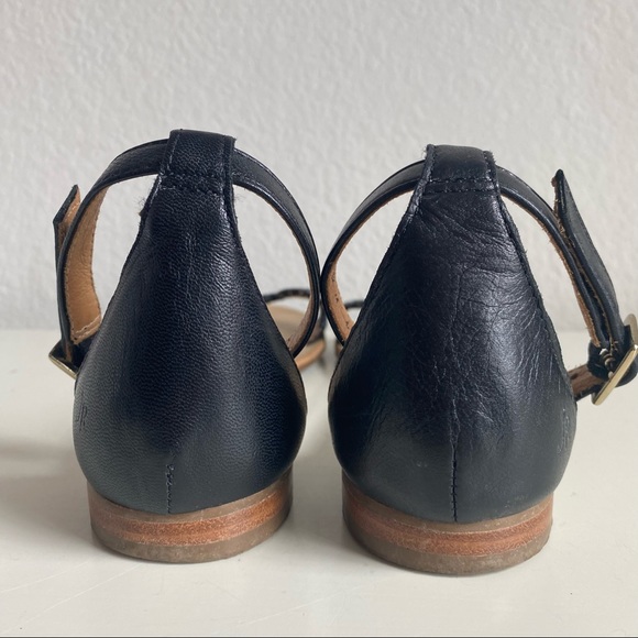 Jack Rogers Daphne Medallion Sandals Flat with Ankle Straps - Picture 9 of 16